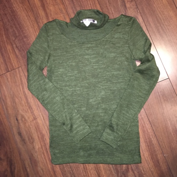 Necessary Objects choker sweater green XS - Picture 1 of 4